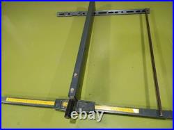 Craftsman 113 model 10 Table Saw Rip Fence & Guide Rails, 27 Top