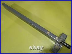 Craftsman 113 model 10 Table Saw Rip Fence & Guide Rails, 27 Top