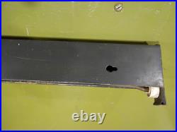 Craftsman 113 model 10 Table Saw Rip Fence & Guide Rails, 27 Top