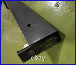 Craftsman 113 model 10 Table Saw Rip Fence & Guide Rails, 27 Top