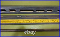 Craftsman 113 model 10 Table Saw Rip Fence & Guide Rails, 27 Top