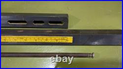 Craftsman 113 model 10 Table Saw Rip Fence & Guide Rails, 27 Top