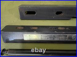Craftsman 113 model 10 Table Saw Rip Fence & Guide Rails, 27 Very Nice