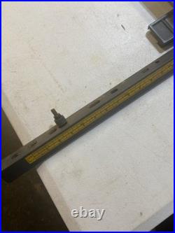 Craftsman 113 model 10 Table Saw Rip Fence & Guide Rails, for 27 Deep Tables
