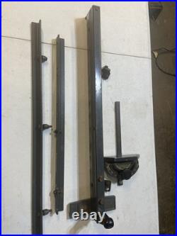 Craftsman 113 model 10 Table Saw Rip Fence & Guide Rails, for 27 Deep Tables
