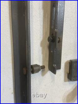 Craftsman 113 model 10 Table Saw Rip Fence & Guide Rails, for 27 Deep Tables