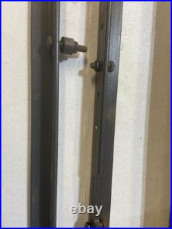 Craftsman 113 model 10 Table Saw Rip Fence & Guide Rails, for 27 Deep Tables