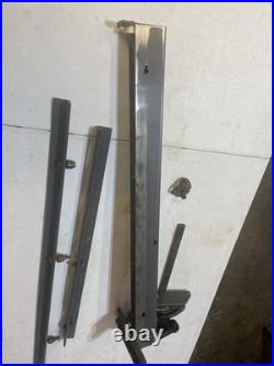 Craftsman 113 model 10 Table Saw Rip Fence & Guide Rails, for 27 Deep Tables
