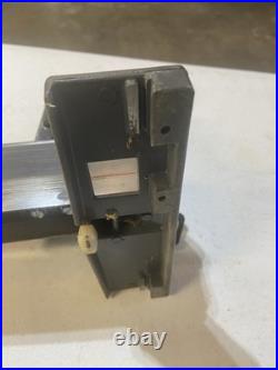 Craftsman 113 model 10 Table Saw Rip Fence & Guide Rails, for 27 Deep Tables