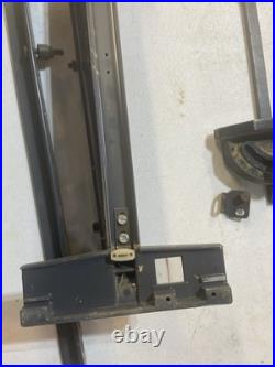 Craftsman 113 model 10 Table Saw Rip Fence & Guide Rails, for 27 Deep Tables