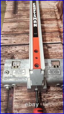 Craftsman 152.221040 152.221140 152.221240 Table Saw Fence-Read Craftsman 152.221040 152.221140 152.221240 Table Saw Fence-Read