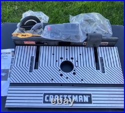 Craftsman 24 x 14 Router Table and Fence #29LCN-981