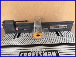 Craftsman 24 x 14 Router Table and Fence #29LCN-981