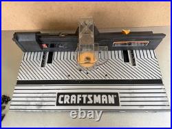 Craftsman 24 x 14 Router Table and Fence #29LCN-981