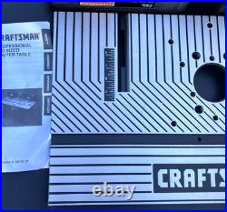 Craftsman 24 x 14 Router Table and Fence #29LCN-981