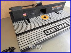 Craftsman 24 x 14 Router Table and Fence #29LCN-981