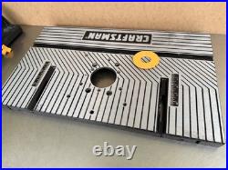 Craftsman 24 x 14 Router Table and Fence #29LCN-981