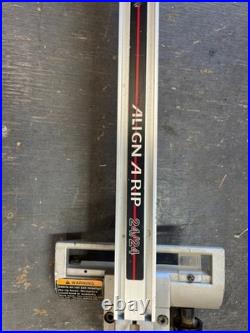 Craftsman Align-A-Rip 24/12 or 24/24 Table Saw Aluminum ONLY RIP FENCE