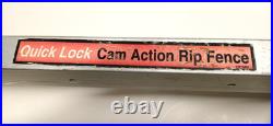 Craftsman Cam Action Rip Fence. Saw Model 137.218250
