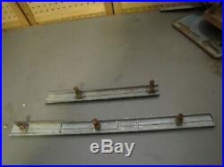 Craftsman Contractor Table Saw Geared Rip Fence Rails