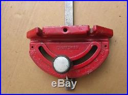 Craftsman Direct Drive 113.2266680 10 Table Saw Twist Lock Rip Fence With Rails