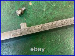 Craftsman GEAR RACK FRONT rip fence GUIDE RAIL Part 6305 Table Saw C-101-3-6305