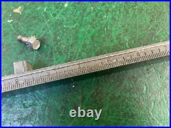 Craftsman GEAR RACK FRONT rip fence GUIDE RAIL Part 6305 Table Saw C-101-3-6305