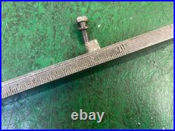 Craftsman GEAR RACK FRONT rip fence GUIDE RAIL Part 6305 Table Saw C-101-3-6305 Craftsman GEAR RACK FRONT rip fence GUIDE RAIL Part 6305 Table Saw C-101-3-6305