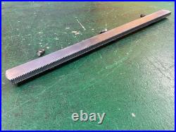 Craftsman GEAR RACK FRONT rip fence GUIDE RAIL Part 6305 Table Saw C-101-3-6305