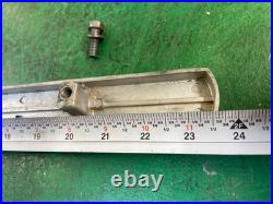 Craftsman GEAR RACK FRONT rip fence GUIDE RAIL Part 6305 Table Saw C-101-3-6305