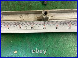 Craftsman GEAR RACK FRONT rip fence GUIDE RAIL Part 6305 Table Saw C-101-3-6305 Craftsman GEAR RACK FRONT rip fence GUIDE RAIL Part 6305 Table Saw C-101-3-6305