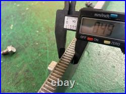 Craftsman GEAR RACK FRONT rip fence GUIDE RAIL Part 6305 Table Saw C-101-3-6305