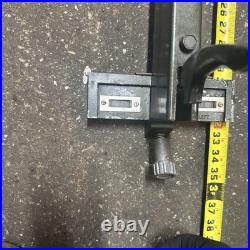 Craftsman Md 113 Table Saw Fence Fits 27 Table Light Rust Screw Handle CTF-04