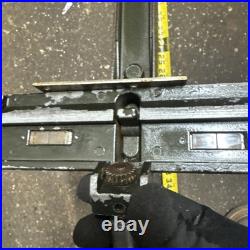 Craftsman Md 113 Table Saw Fence Fits 27 Table Light Rust Screw Handle CTF-04
