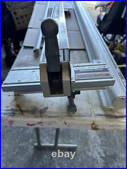 Craftsman Or Ridgid Table Saw Exact-I- Rip Fence System Guide Rails 113.299010