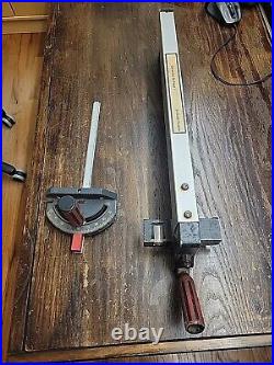 Craftsman Table Saw 137 series OEM Rip Fence and Miter Gauge pusher