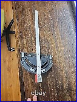 Craftsman Table Saw 137 series OEM Rip Fence and Miter Gauge pusher