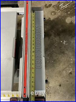 Craftsman Table Saw Cam Action Rip Fence model Number 137.218300 Rare 21 Deep