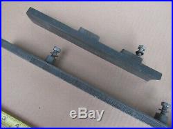 Craftsman Table Saw Toothed Fence Rail set complete FROM MODEL. 113.29991