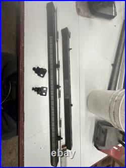 Craftsman Table Saw md 113. Front & Back Fence Rails & Bolts Micro Adjusting Rai Craftsman Table Saw md 113. Front & Back Fence Rails & Bolts Micro Adjusting Rai