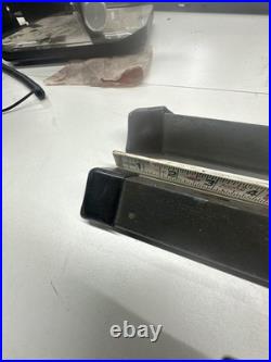 Craftsman Table Saw md 113. Front & Back Fence Rails & Bolts Micro Adjusting Rai Craftsman Table Saw md 113. Front & Back Fence Rails & Bolts Micro Adjusting Rai