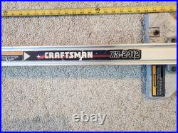 Craftsman XR 2412 Table Saw Fence