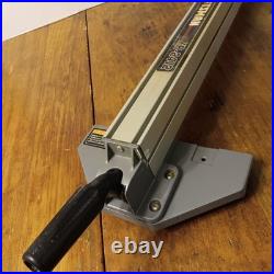 Craftsman XR-2412 Table Saw RIP FENCE Woodworking Cabinet Making Framing