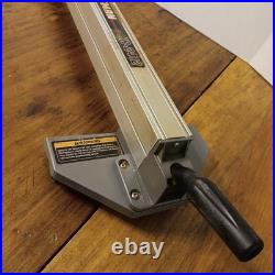 Craftsman XR-2412 Table Saw RIP FENCE Woodworking Cabinet Making Framing