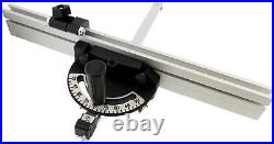 DCT Table Saw Fence and Miter Gauge for Table Saw with 3/8in x 3/4in Miter Saw F