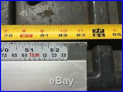 DELTA TABLE SAW UNIFENCE FENCE 83 Rail Unisaw 52 1/2 Tape Measure