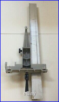 DELTA TABLE SAW UNIFENCE SAW GUIDE AND FENCE HEAD UNISAW 43 FENCE Good Shape