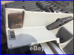DELTA TABLE SAW UNIFENCE SAW GUIDE FENCE HEAD UNISAW 43 FENCE Great Shape