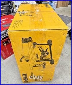 DEWALT DWE7485 8-1/4 Compact Jobsite Table Saw 15 Amp 5800 RPM Rack Pinion Fenc