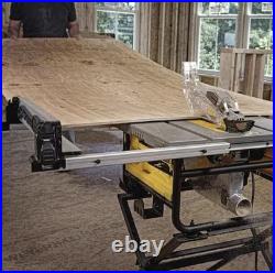 DEWALT DWE7485 8-1/4 Compact Jobsite Table Saw 15 Amp 5800 RPM Rack Pinion Fenc